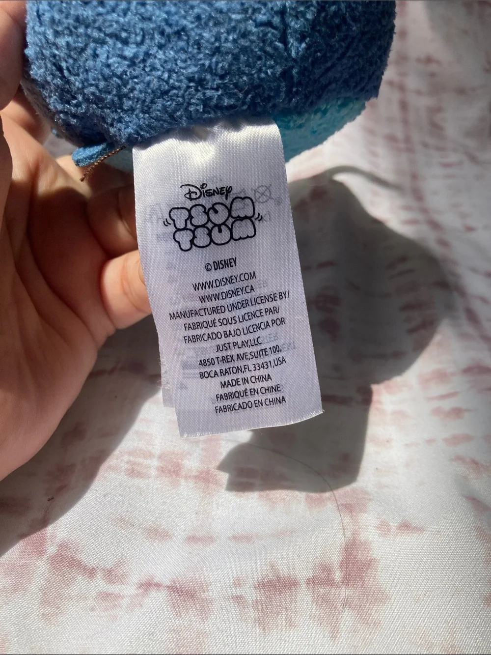 NWT Disney Tsum Tsum Stitch from Lilo & Stitch Soft Mini Plush 5”